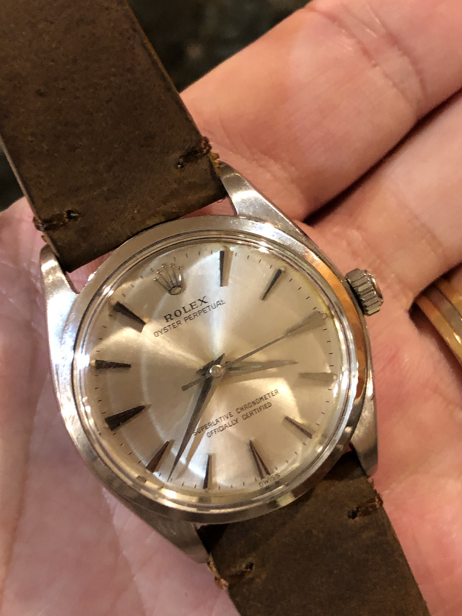 rolex oyster perpetual 1950s