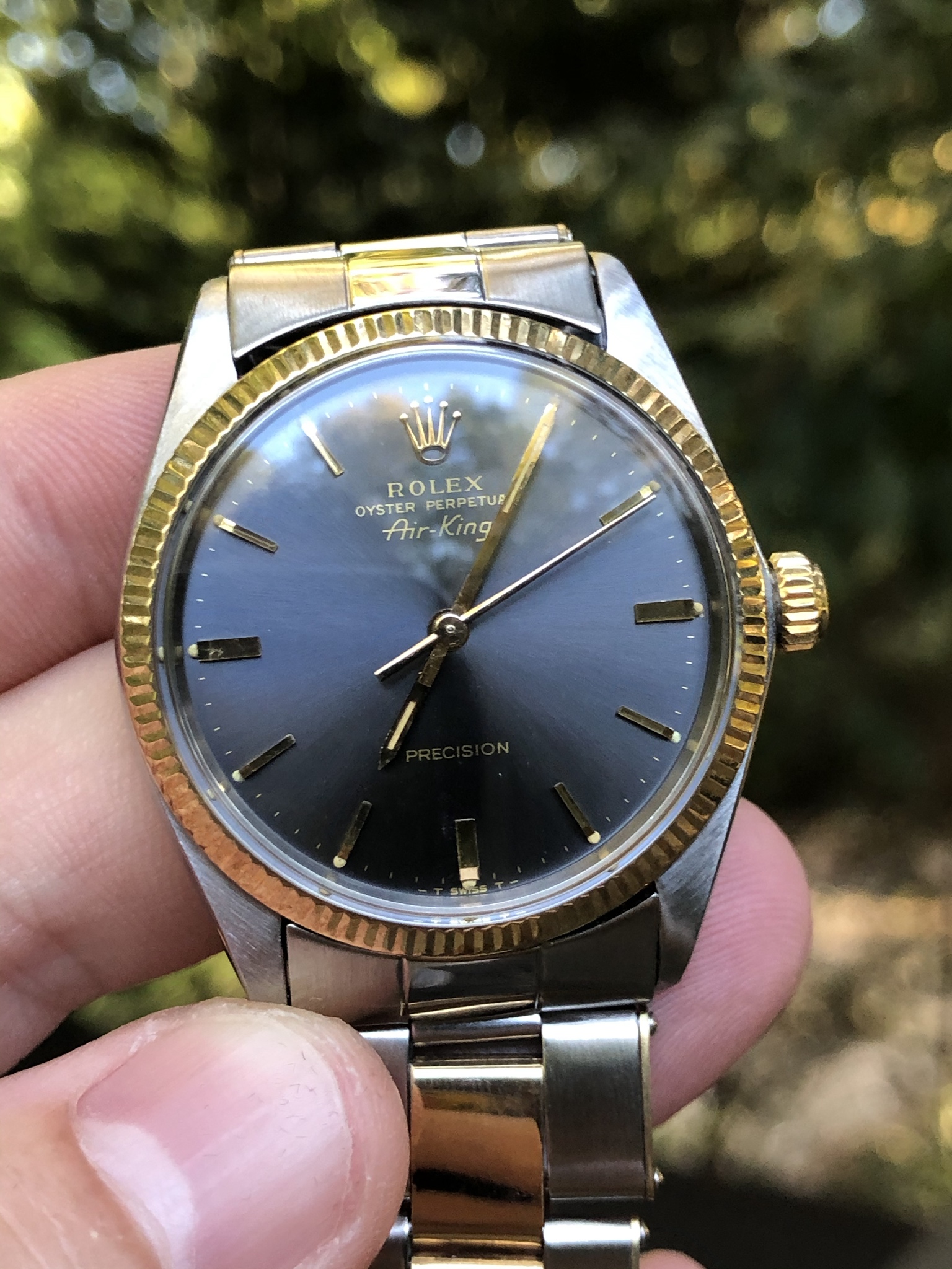 rolex air king 5501