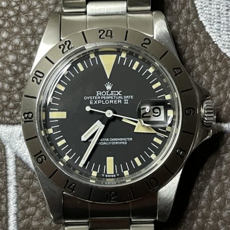 1975 Rolex Explorer II 1655 “Steve McQueen” Frog Foot Dial & Albino 24-Hour Hand