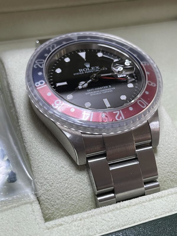 2007 Rolex GMT-Master II 16710 “Pepsi” Unworn and Unsized with Full Factory Stickers