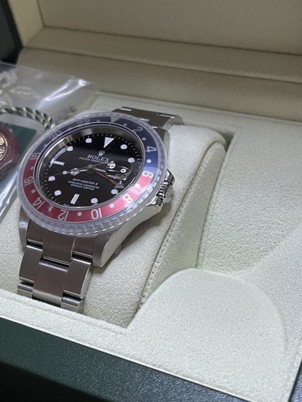 2007 Rolex GMT-Master II 16710 “Pepsi” Unworn and Unsized with Full Factory Stickers