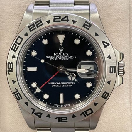 1986 Rolex Explorer II 16550 with rare “Long 1’s” Bezel (Collector’s Example)