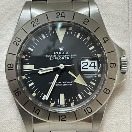 1973 Rolex Explorer II 1655 “Steve McQueen” Frog Foot Dial, Straight & Albino 24-Hour Hands