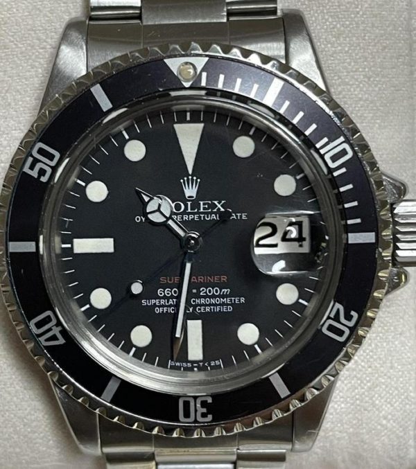 1972 Rolex Submariner 1680 “Red” Submariner, Amazing Collector’s Set!